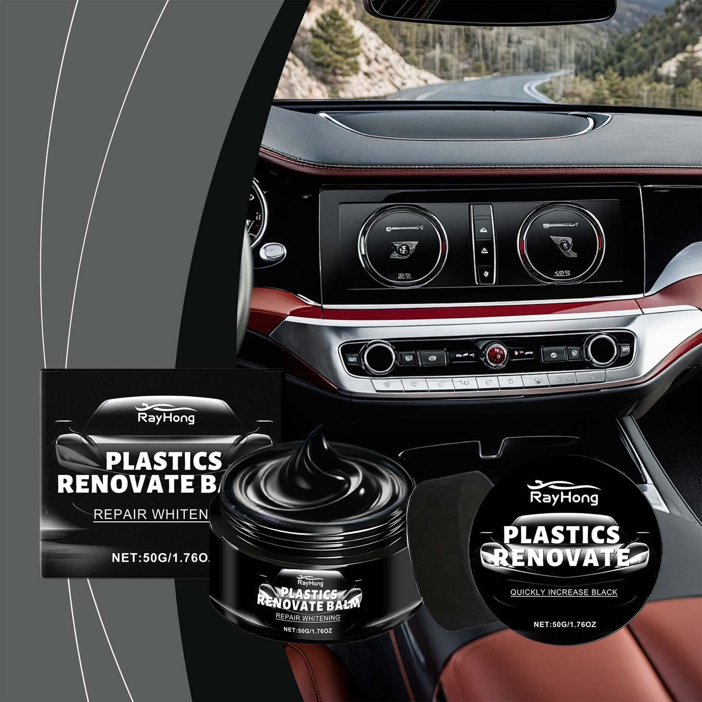 Automotive Plastic Parts Refurbishing Cream