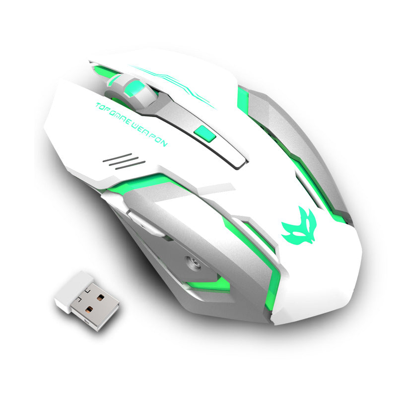 Kabellose leise Gaming-Maus