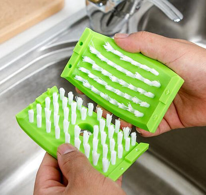 Brosse de nettoyage créative pour couteaux de cuisine, fourchettes et baguettes