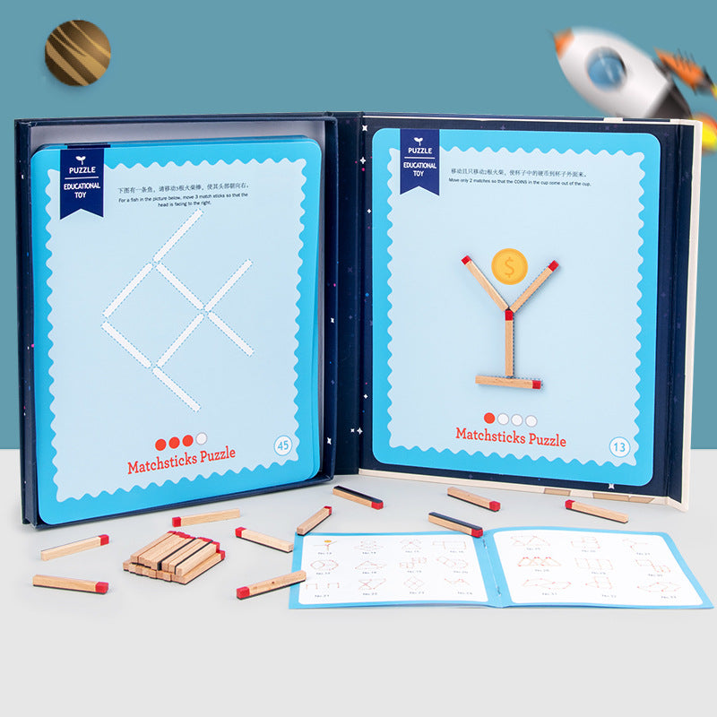 Thinking Match Montessori Lernspielzeug für Kinder