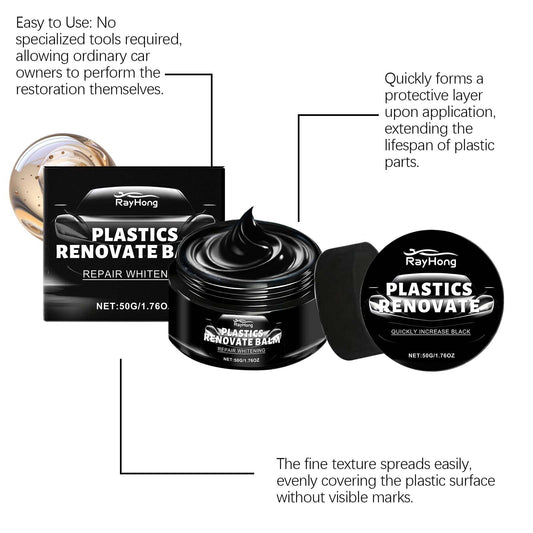 Automotive Plastic Parts Refurbishing Cream