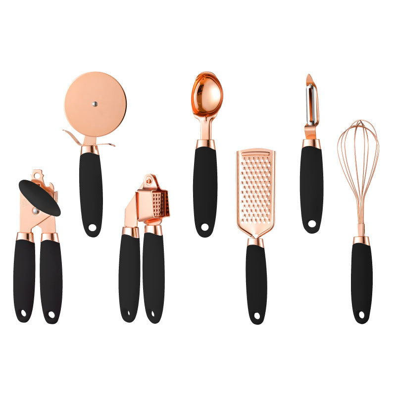 Küchenhelfer Sparschäler Kupferbeschichtung Set