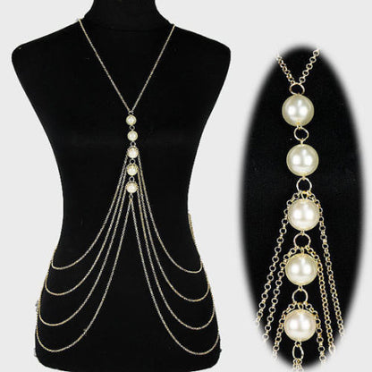 Perlen-Körperketten-Schmuck