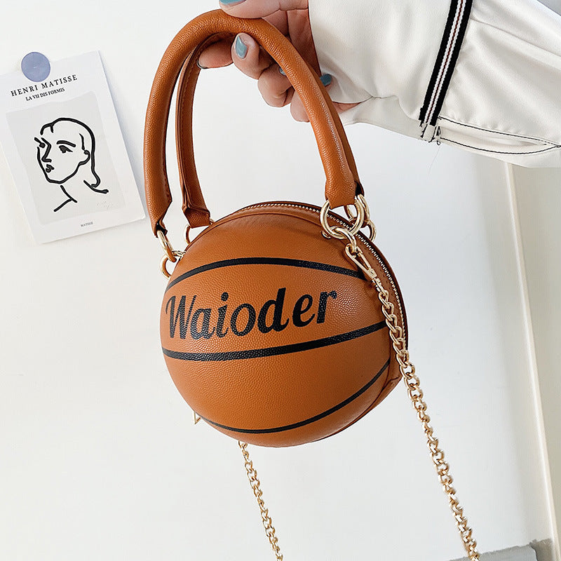 Basketball Shape Handbags