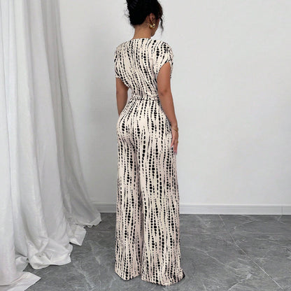 Combinaison Femme – Épaules Obliques & Jambes Larges