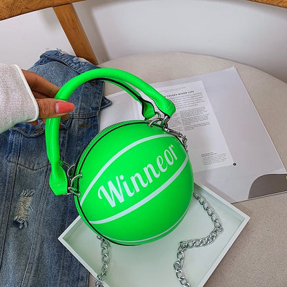 Basketball Shape Handbags