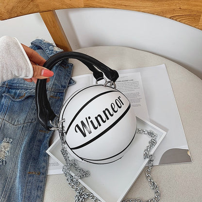 Basketball Shape Handbags
