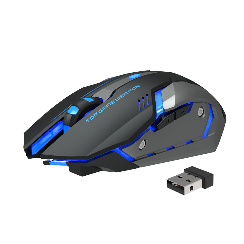 Kabellose leise Gaming-Maus