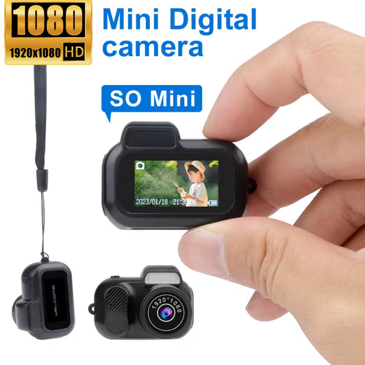 Mini Caméra HD 1080p – Écran Intégré & Ultra‑Compacte
