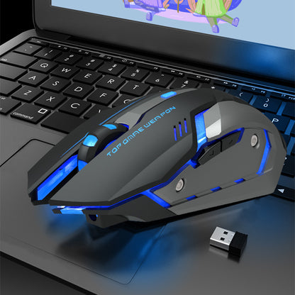Kabellose leise Gaming-Maus