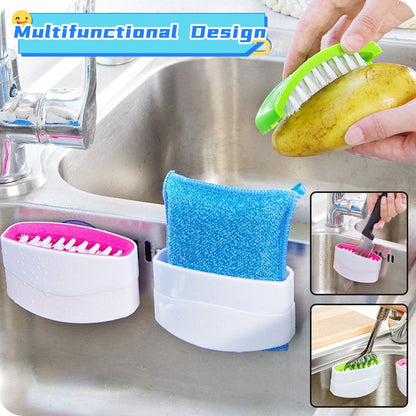 Brosse de nettoyage créative pour couteaux de cuisine, fourchettes et baguettes